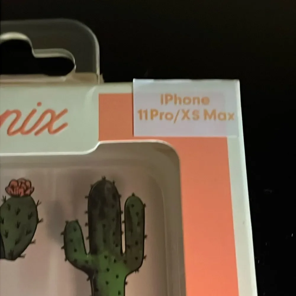 Sonix Apple iPhone 11pro/XS MAX Clear Coat Prickly Pear Phone‎ Case D6